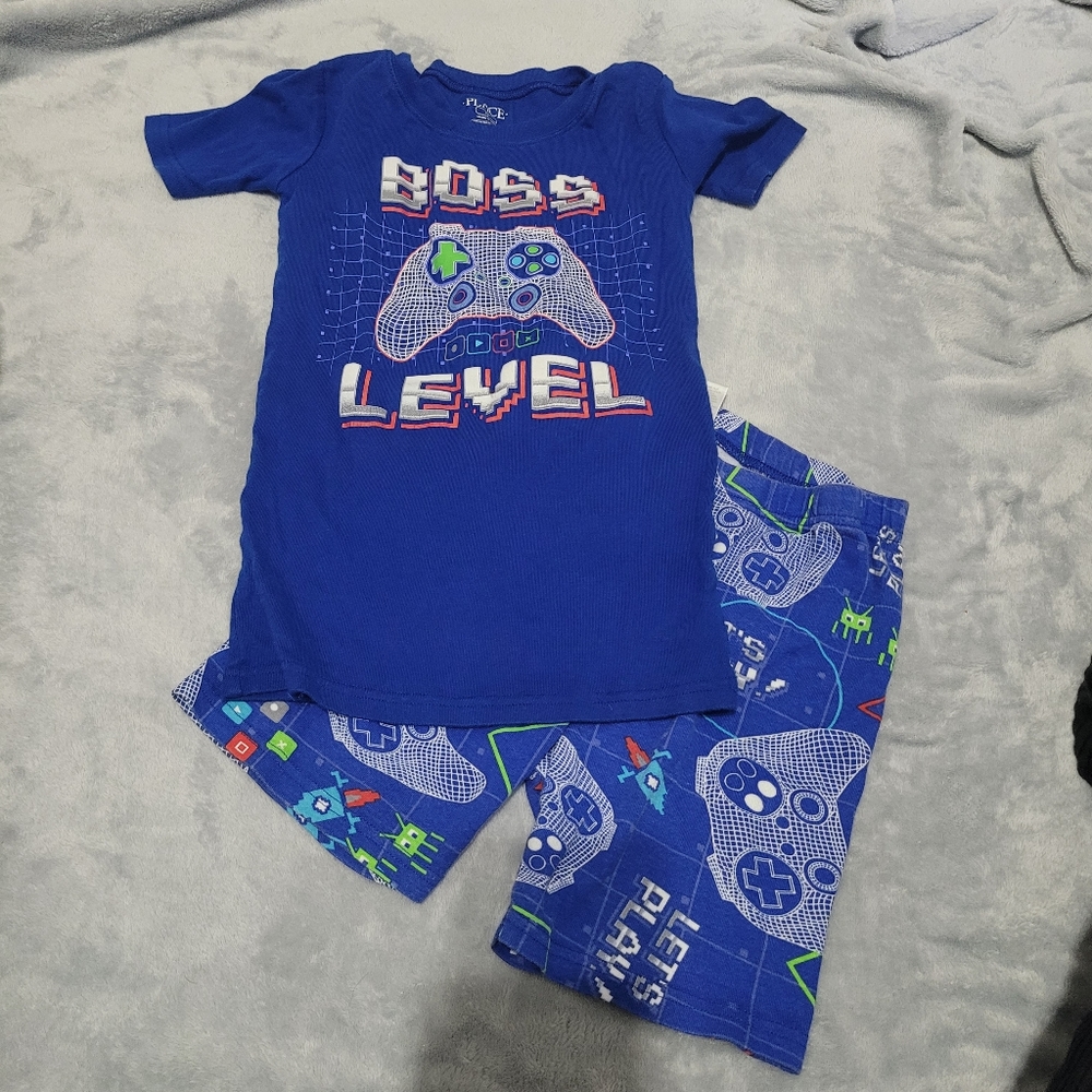Childrens Place gamer pajama set